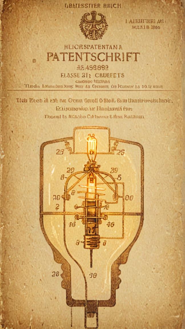 Патент, приобретенный Хуго Штоцем на самодействующий выключатель