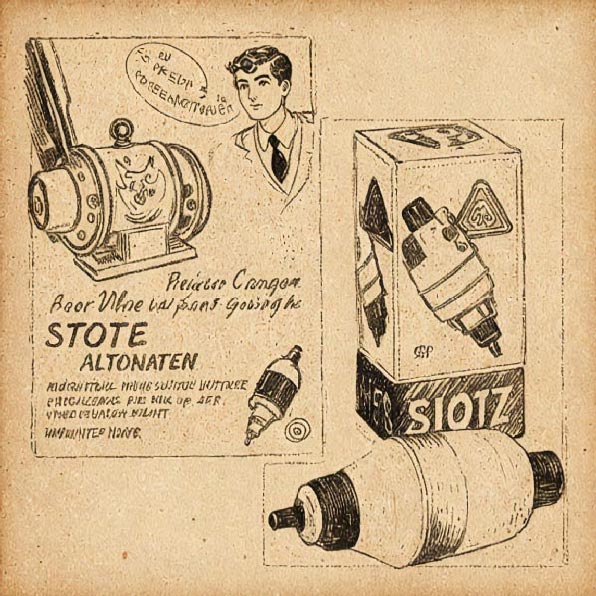 Реклама автоматических выключателей Хуго Штоца в 20-х - 30-х годах XX века